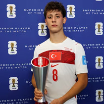 Arda Güler, 'Maçın oyuncusu' seçildi