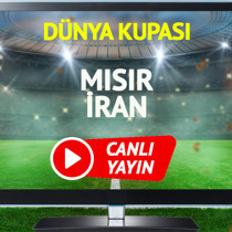 CANLI YAYIN | Mısır İran Maçı