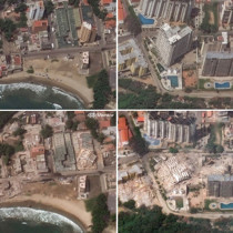 Venezuela'daki depremin izleri uzaydan görüldü! Öncesi ve sonrası felaketi gözler önüne serdi