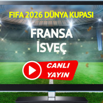 CANLI YAYIN | Fransa İsveç Maçı