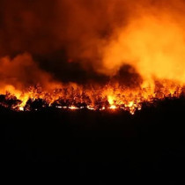 İzmir'de korkutan yangın: 6 kişi dumandan etkilendi