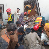 Pakistan'da dershanenin çatısı çöktü: 14 çocuk hayatını kaybetti