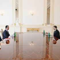 Azerbaycan Cumhurbaşkanı Aliyev, Bakan Gürlek'i kabul etti