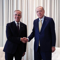 Cumhurbaşkanı Erdoğan, Kanada Başbakanı Carney ile görüştü