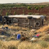 İşçi taşıyan minibüs şarampole uçtu: Çok sayıda yaralı var