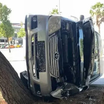 Bakırköy'de feci kaza: Faciadan dönüldü