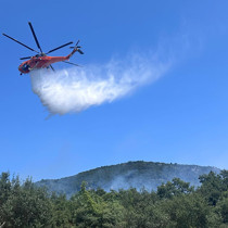 Çanakkale'de orman yangını