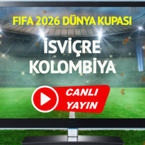 CANLI YAYIN | İsviçre Kolombiya Maçı