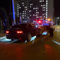 Çorum'da zincirleme kaza: İkisi polis 4 yaralı