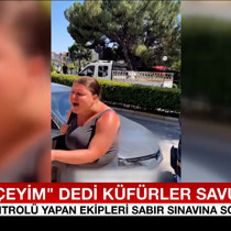 “Ben kraliçeyim” dedi, polislere küfürler savurdu