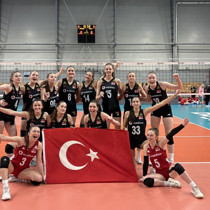 U18 Milli Kadın Voleybol Takımı, Avrupa Şampiyonası'nda finalde