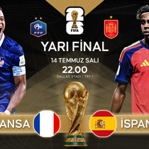 Fransa ile İspanya, ilk finalist olabilmek için karşılaşacak