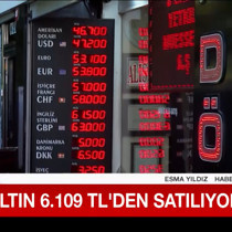 Gram altın 6.109 TL’den satılıyor