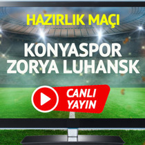 Konyaspor Zorya Luhansk maçı canlı yayınlanacak mı?
