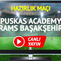Puskas Academy Rams Başakşehir maçı canlı yayınlanacak mı?