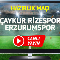 Çaykur Rizespor Erzurumspor maçı canlı yayınlanacak mı?