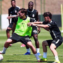 Beşiktaş, Midtjylland maçı hazırlıklarını sürdürdü
