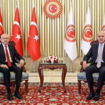 TBMM Başkanı Kurtulmuş, Kılıçdaroğlu ile görüştü