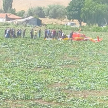 Ankara'da eğitim helikopteri düştü! Yaralılar var