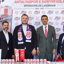 Antalyaspor'un resmi içecek sponsoru belli oldu