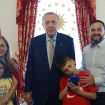 Cumhurbaşkanı Erdoğan, Joshua Harris'i kabul etti