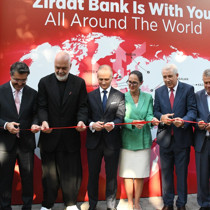 Ziraat Bankası Arnavutluk Tiran'da bir şube açtı
