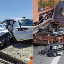 Kayseri'de bir günde yaşanan 3 kazada 4 kişi öldü, 18 kişi yaralandı