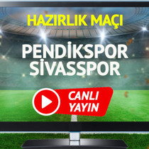 Pendikspor Sivasspor maçı canlı yayınlanacak mı?