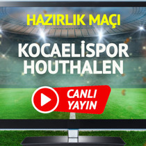 Kocaelispor Houthalen maçı canlı yayınlanacak mı?