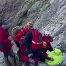 Verçenik Dağı'nda nefes kesen kurtarma
