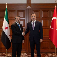 Bakan Fidan, Suriyeli mevkidaşı Şeybani ile görüştü