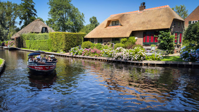 Hollanda'nın Venedik'i: Masal diyarını andıran Giethoorn köyü