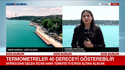 Termometreler 40 dereceyi gösterebilir!