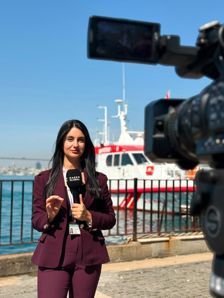 Haber Global Muhabiri Sevda Bozboğa: Bu meslek sadece para kazanıp günü bitirmek için yapılamaz - Resim : 2