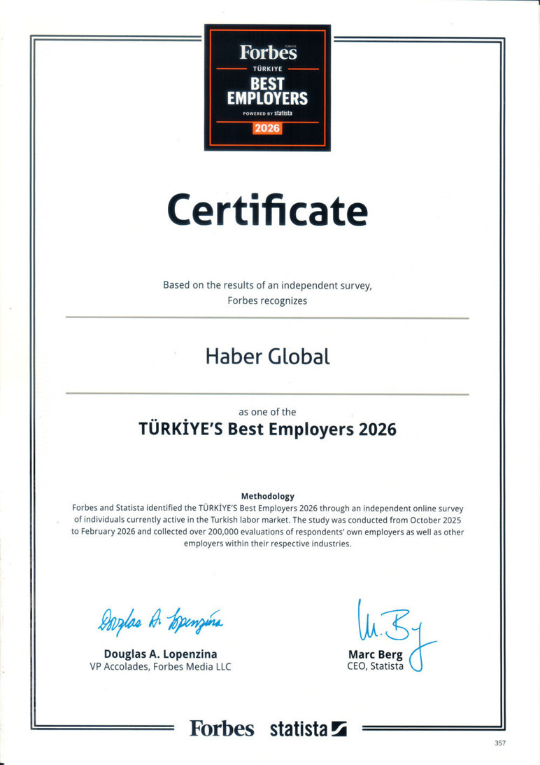 Haber Global, Forbes Türkiye ve Statista Tarafından 