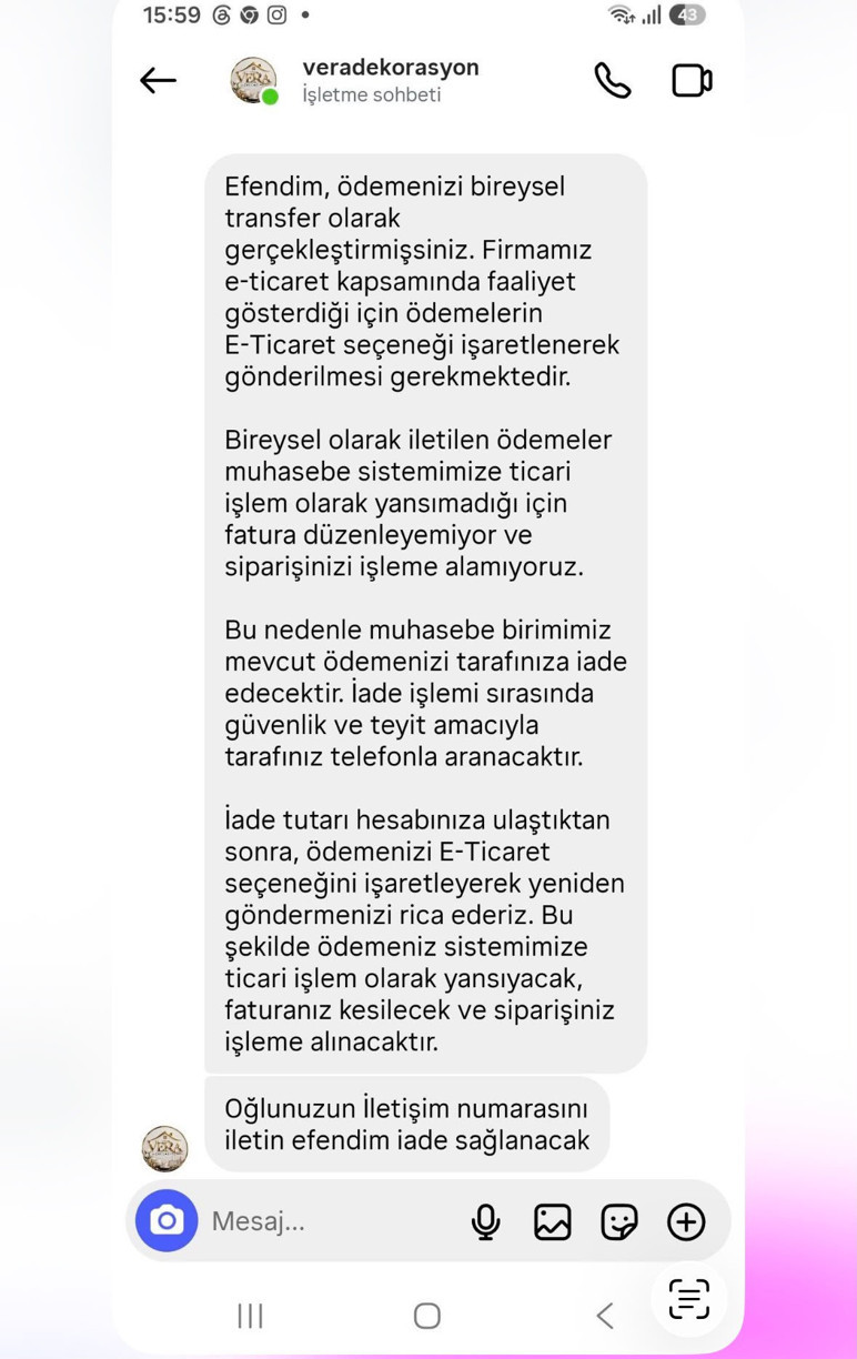 İnternetten alışveriş yine kabusa döndü! Instagram'dan alışveriş linkine tıkladı, 70 bin TL'sinden oldu - Resim : 1