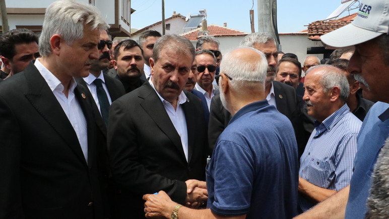 Mustafa Destici’nin ağabeyi, son yolculuğuna uğurlandı - Resim : 1