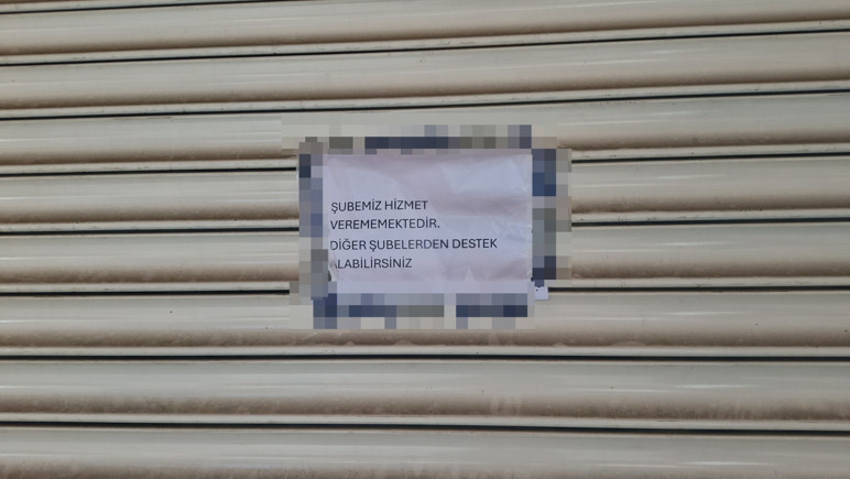 Diyarbakır'da banka şubesine silahlı saldırı - Resim : 1