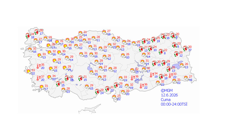 Meteoroloji uyardı: Bu 6 şehrimizde hava sıcaklıkları çok yüksek! - Resim : 1