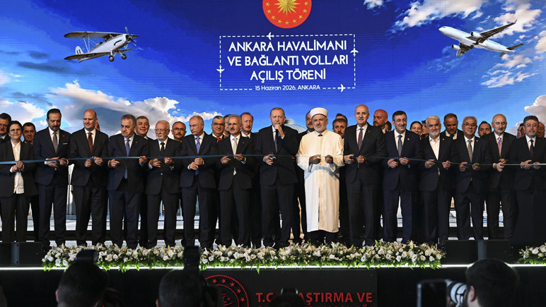 Ankara Havalimanı açıldı: Cumhurbaşkanı Erdoğan: 2026, Türkiye için zirveler yılı - Resim : 1