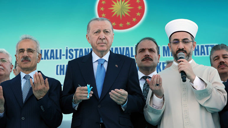 Cumhurbaşkanı Erdoğan açıkladı: Halkalı-İstanbul Havalimanı Metro Hattı 31 Temmuz'a kadar ücretsiz - Resim : 1