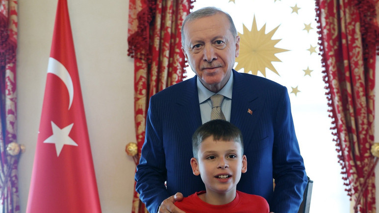 Cumhurbaşkanı Erdoğan, Joshua Harris'i kabul etti - Resim : 1