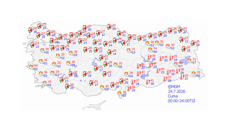 Meteoroloji uyardı: Bu 14 şehrimizde hava sıcaklıkları çok yüksek! - Resim : 1