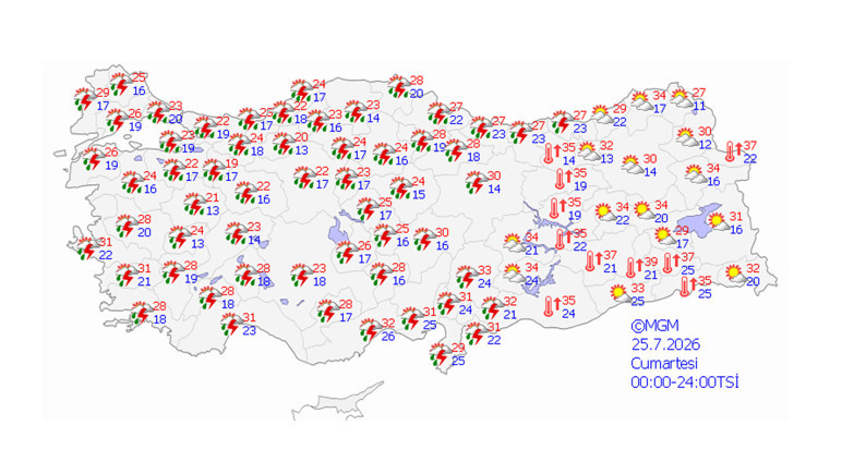 Meteoroloji uyardı: Bu 10 şehrimizde hava sıcaklıkları çok yüksek! - Resim : 1