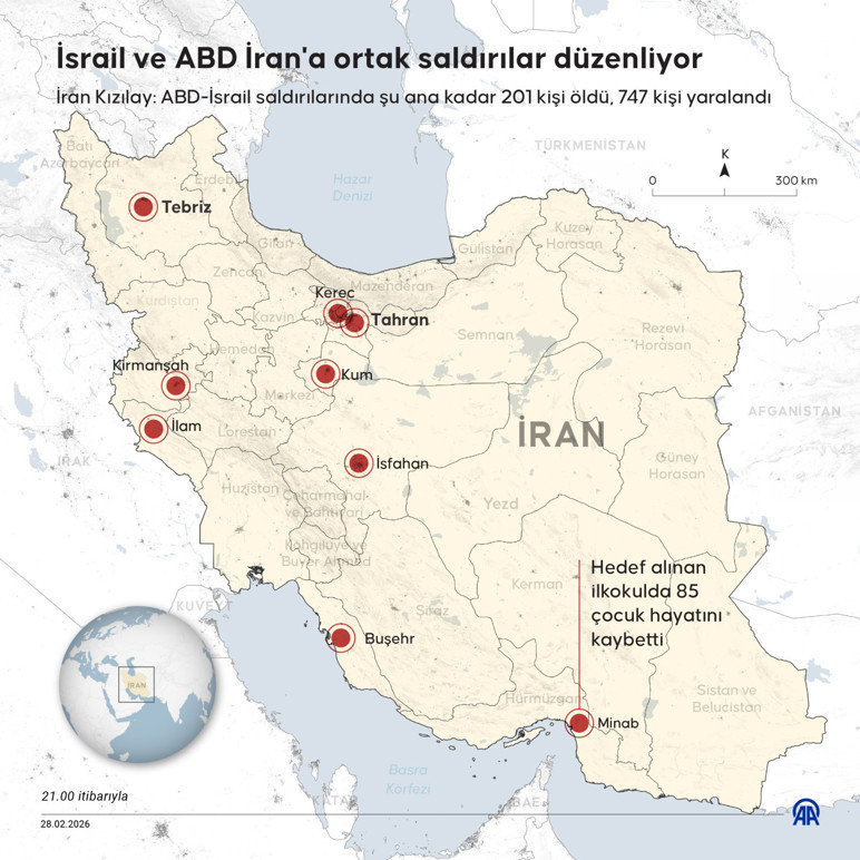 ABD ve İsrail'den İran'a saldırı... İran'dan misilleme! - Resim : 4