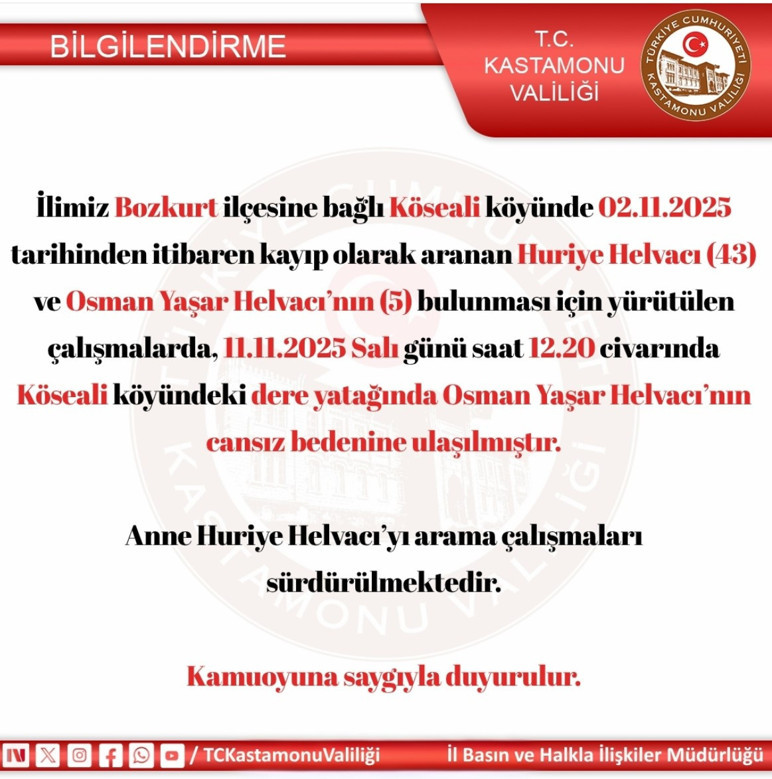 Kastamonu'dan acı haber: Osman ölü bulundu, anne aranıyor - Resim : 1