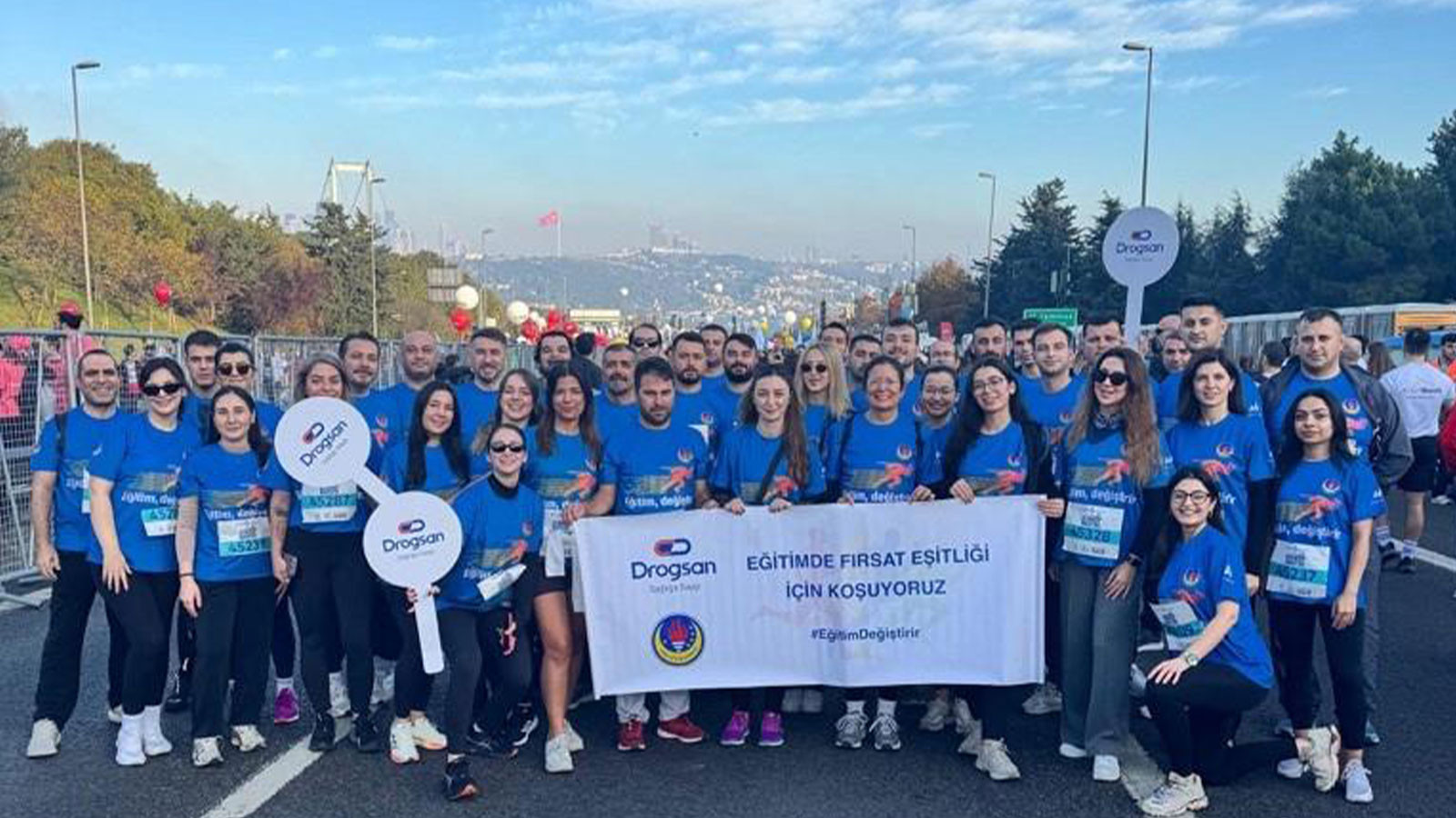 İyilik için koştular