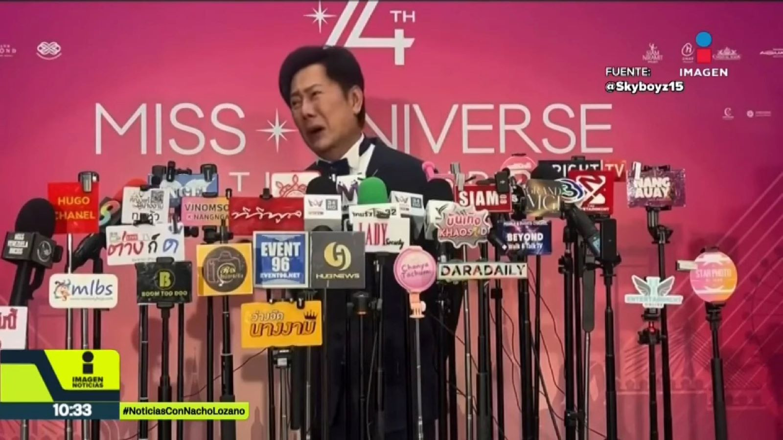 Missi Universe'te Meksika güzeli Fatima'yı aşağılayan organizatör ağlaya zırlaya özür diledi!