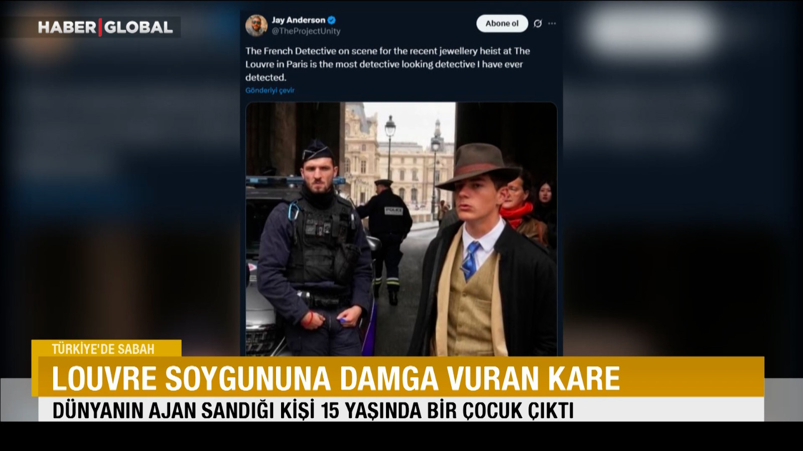 Louvre soygununa damga vuran kare!