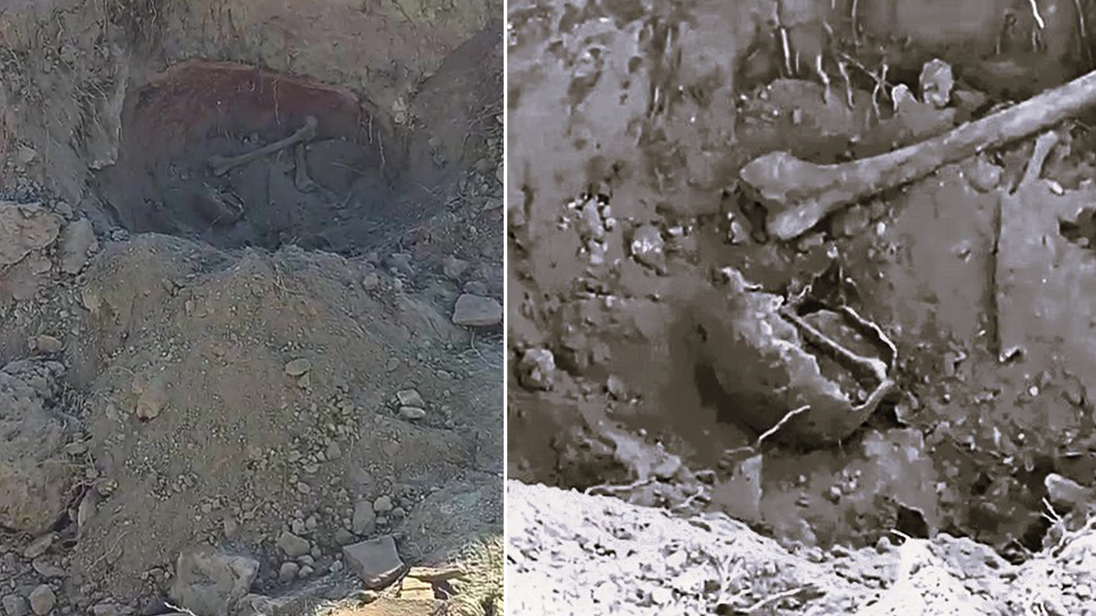 Denizli'de insana ait kemik parçaları bulundu